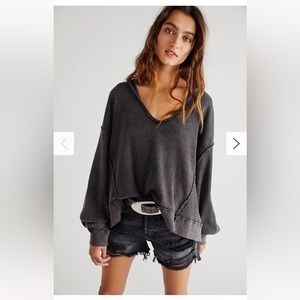 Free People || Buttercup Thermal || Womens Medium|| Lavender